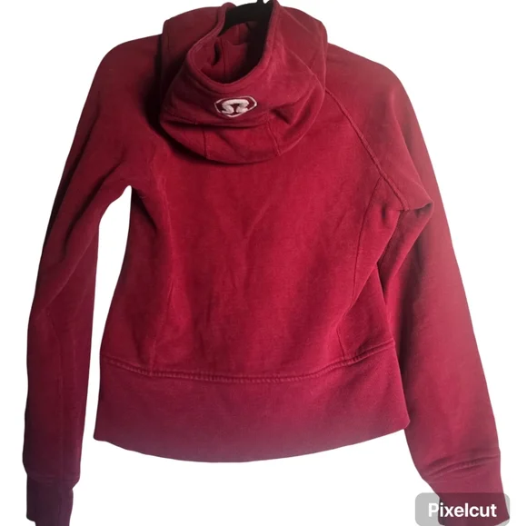 LULULEMON Red Scuba Zip Up Hoodie- Great Condition! - Picture 5 of 5